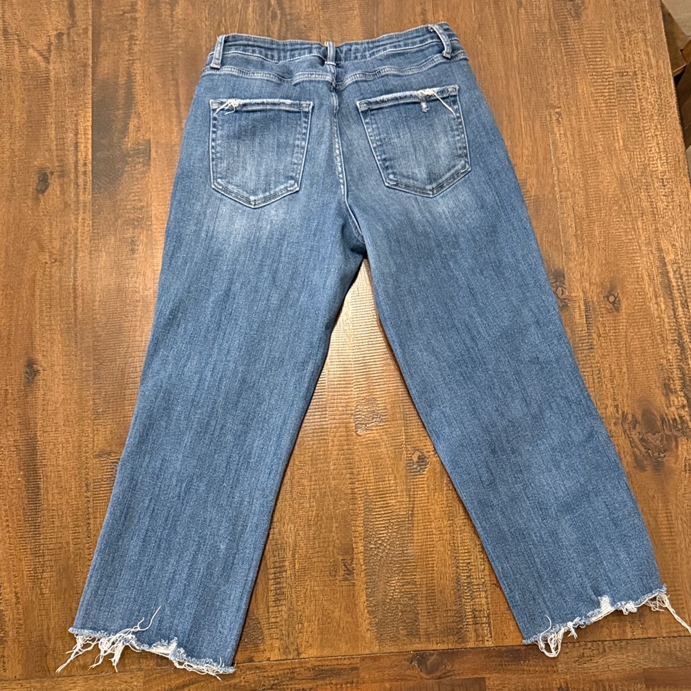 Lovervet Distressed Blue Women's Jeans - Picture 5 of 8